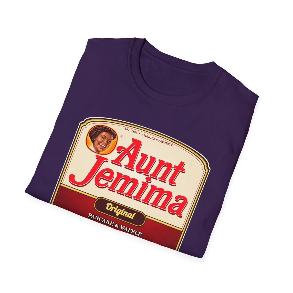 Aunt Jemima Original Syrup — Classic Vintage Label Unisex Softstyle T-Shirt