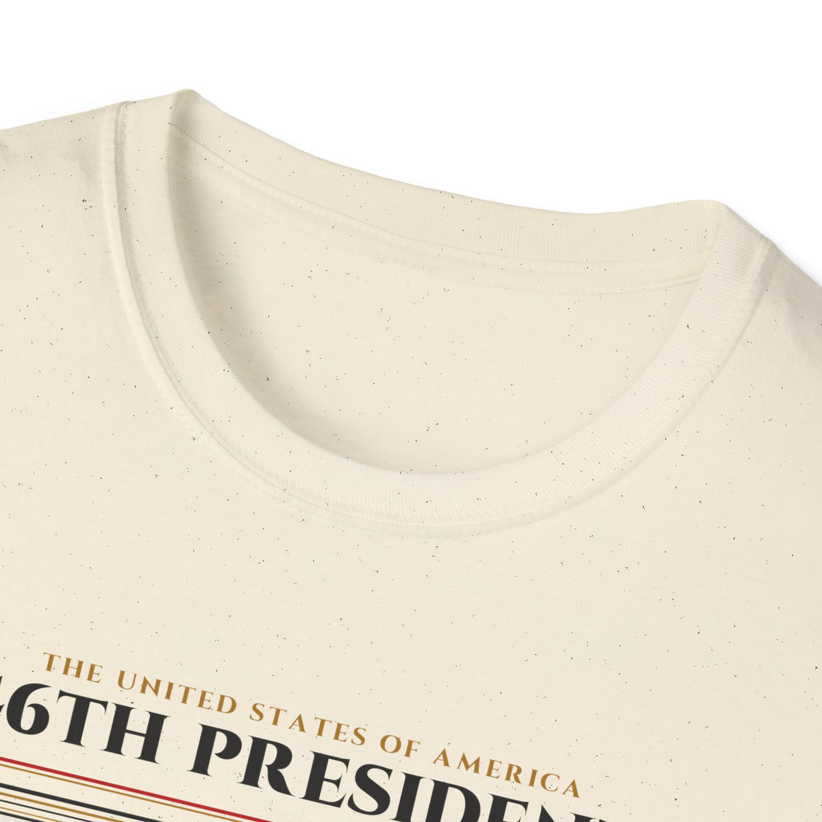 46th President - The Autopen (2021–2025) Vintage Engraving Portrait Unisex Softstyle T-Shirt