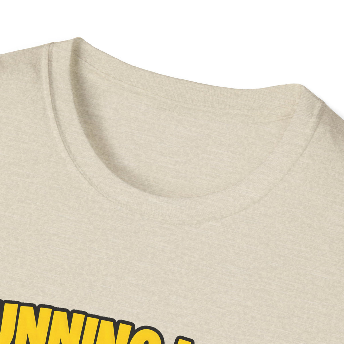Running Late Is My Cardio — Funny Coffee & Alarm Clock Cartoon Graphic Unisex Softstyle T-Shirt