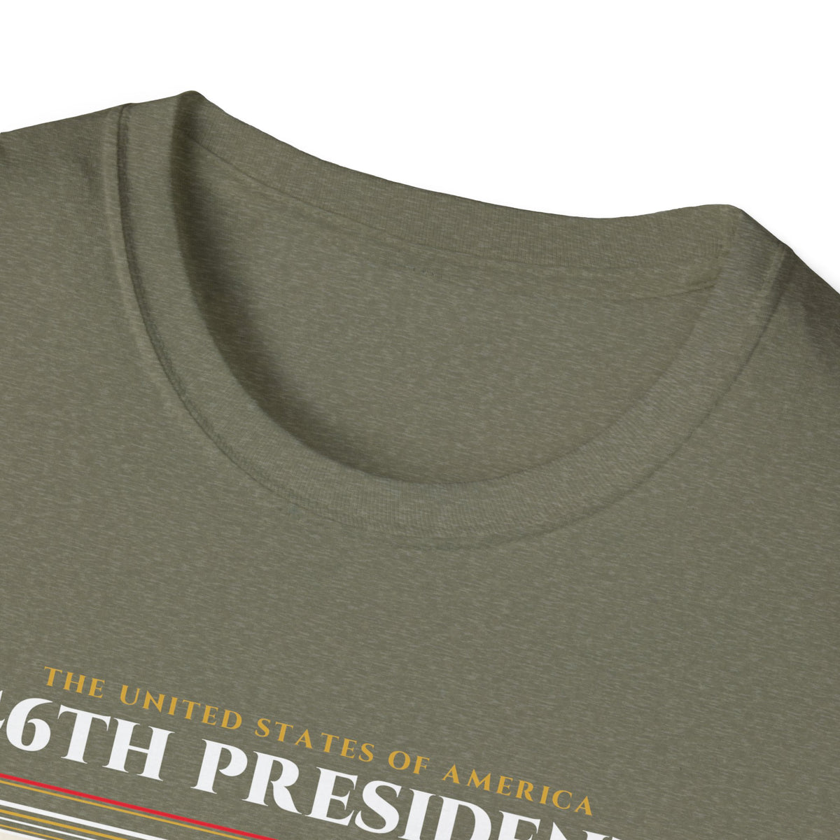 46th President - The Autopen (2021–2025) Vintage Engraving Portrait Unisex Softstyle T-Shirt