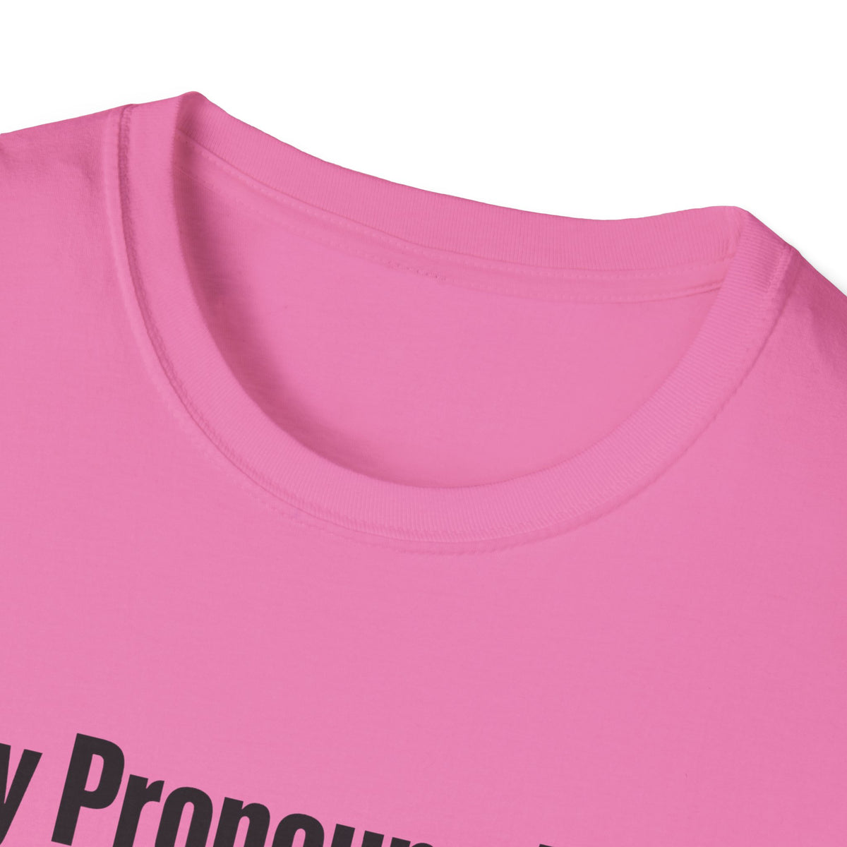 My Pronouns Are Deport Them — Airplane & Handcuffs Graphic Unisex Softstyle T-Shirt