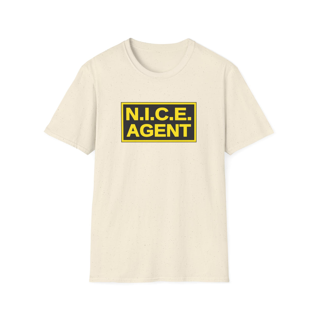 N.I.C.E. Agent — Tactical Patch Graphic Unisex Softstyle T-Shirt