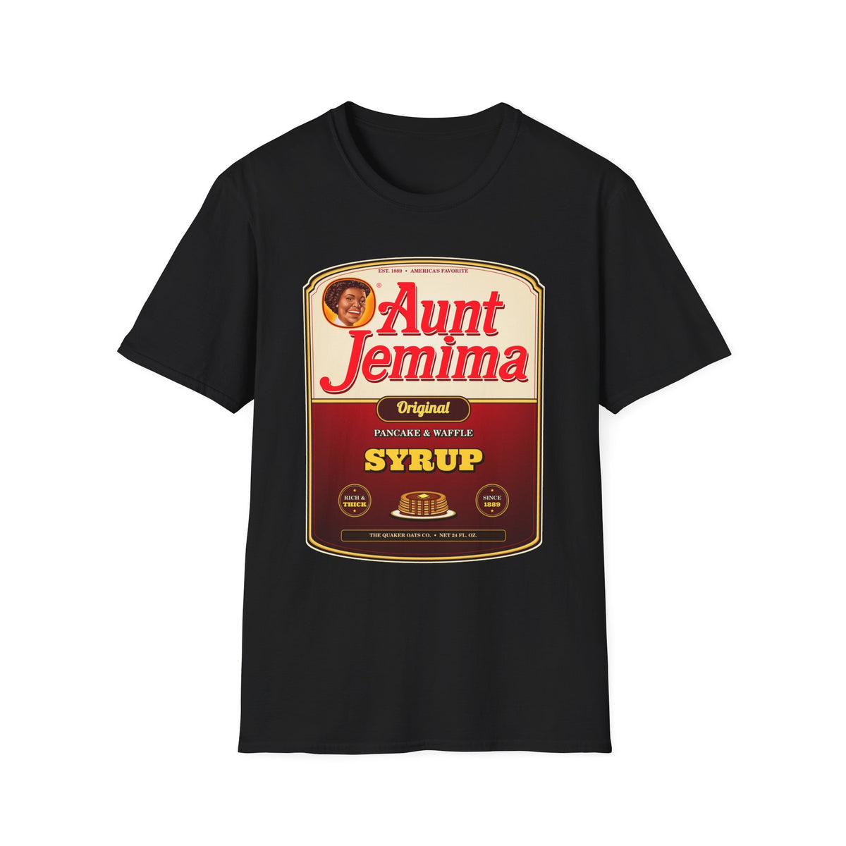 Aunt Jemima Original Syrup — Classic Vintage Label Unisex Softstyle T-Shirt