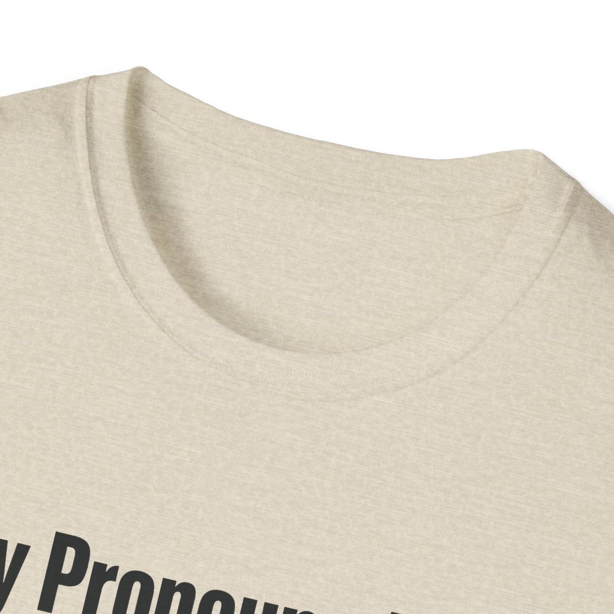 My Pronouns Are Deport Them — Airplane & Handcuffs Graphic Unisex Softstyle T-Shirt