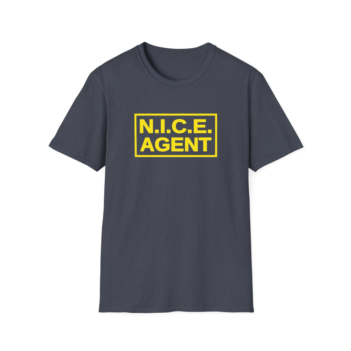 N.I.C.E. Agent — Tactical Patch Graphic Unisex Softstyle T-Shirt