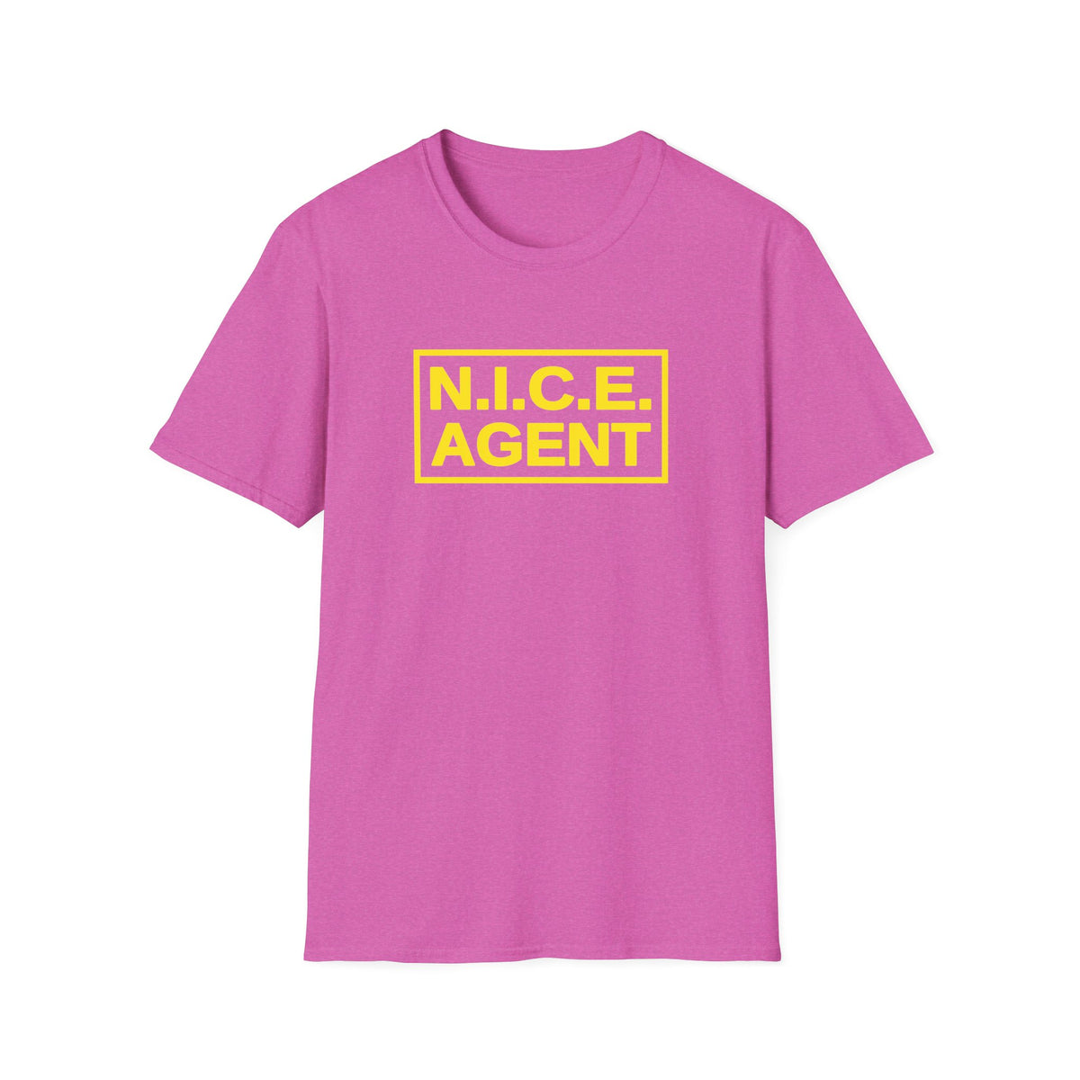 N.I.C.E. Agent — Tactical Patch Graphic Unisex Softstyle T-Shirt