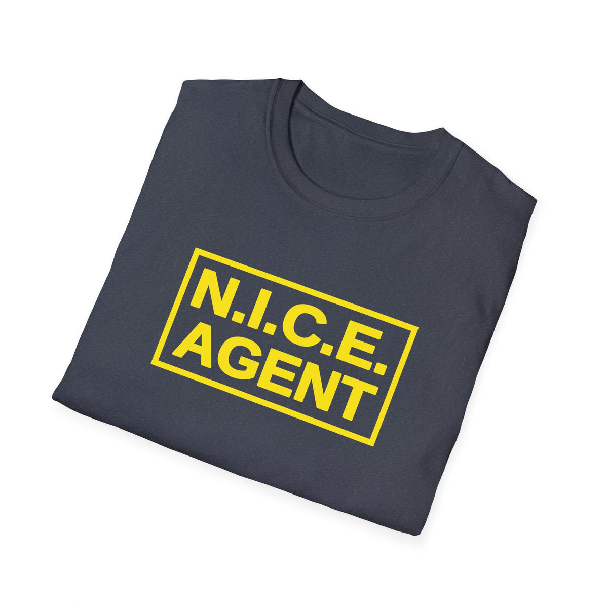 N.I.C.E. Agent — Tactical Patch Graphic Unisex Softstyle T-Shirt