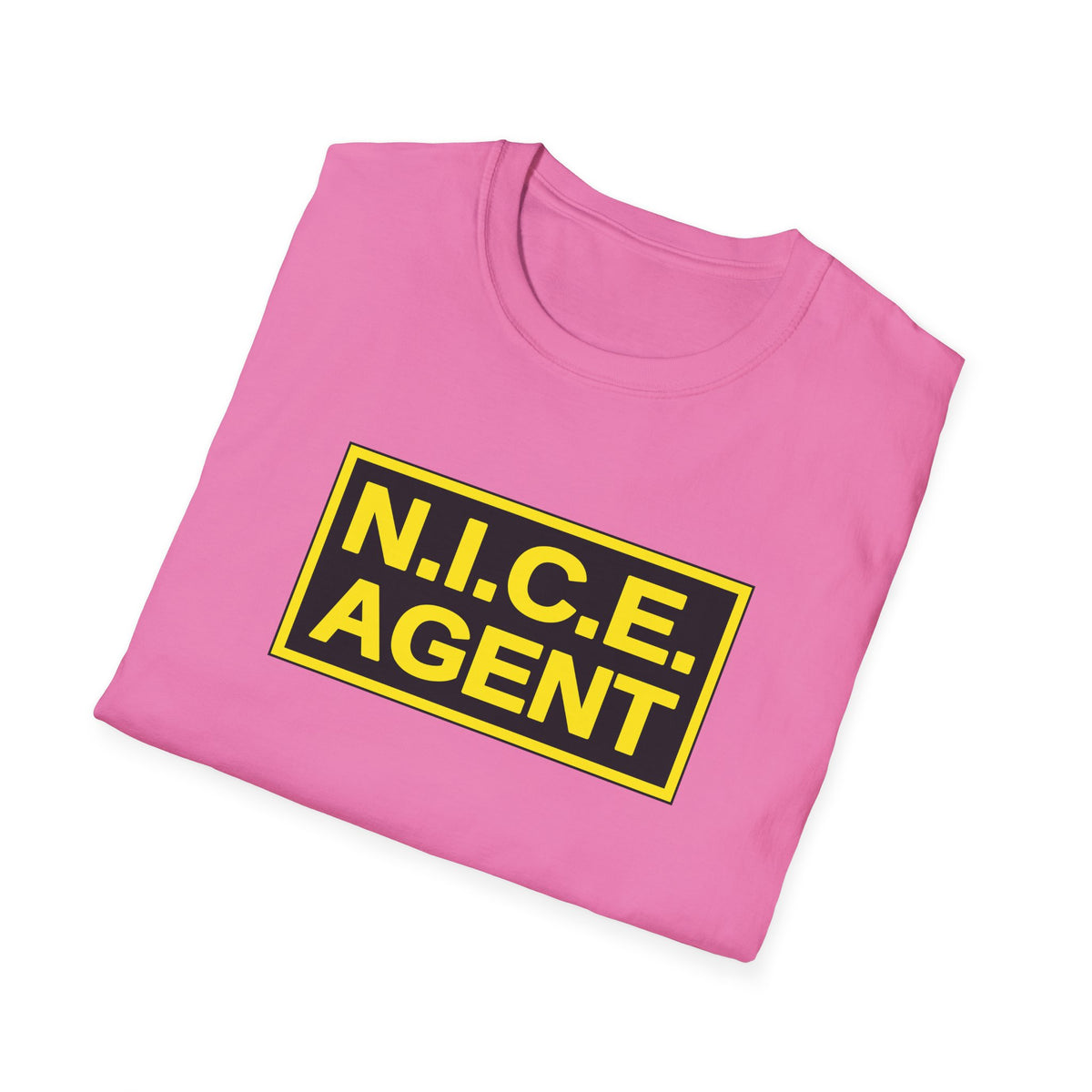 N.I.C.E. Agent — Tactical Patch Graphic Unisex Softstyle T-Shirt