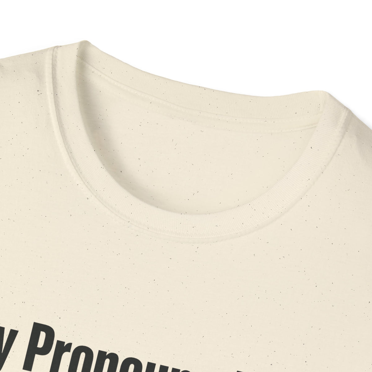 My Pronouns Are Deport Them — Airplane & Handcuffs Graphic Unisex Softstyle T-Shirt