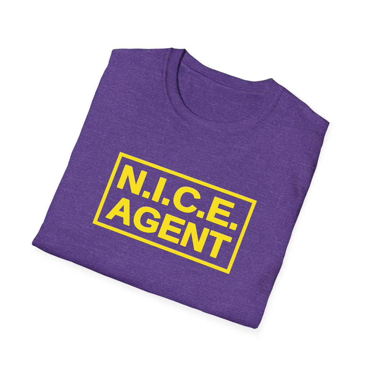 N.I.C.E. Agent — Tactical Patch Graphic Unisex Softstyle T-Shirt
