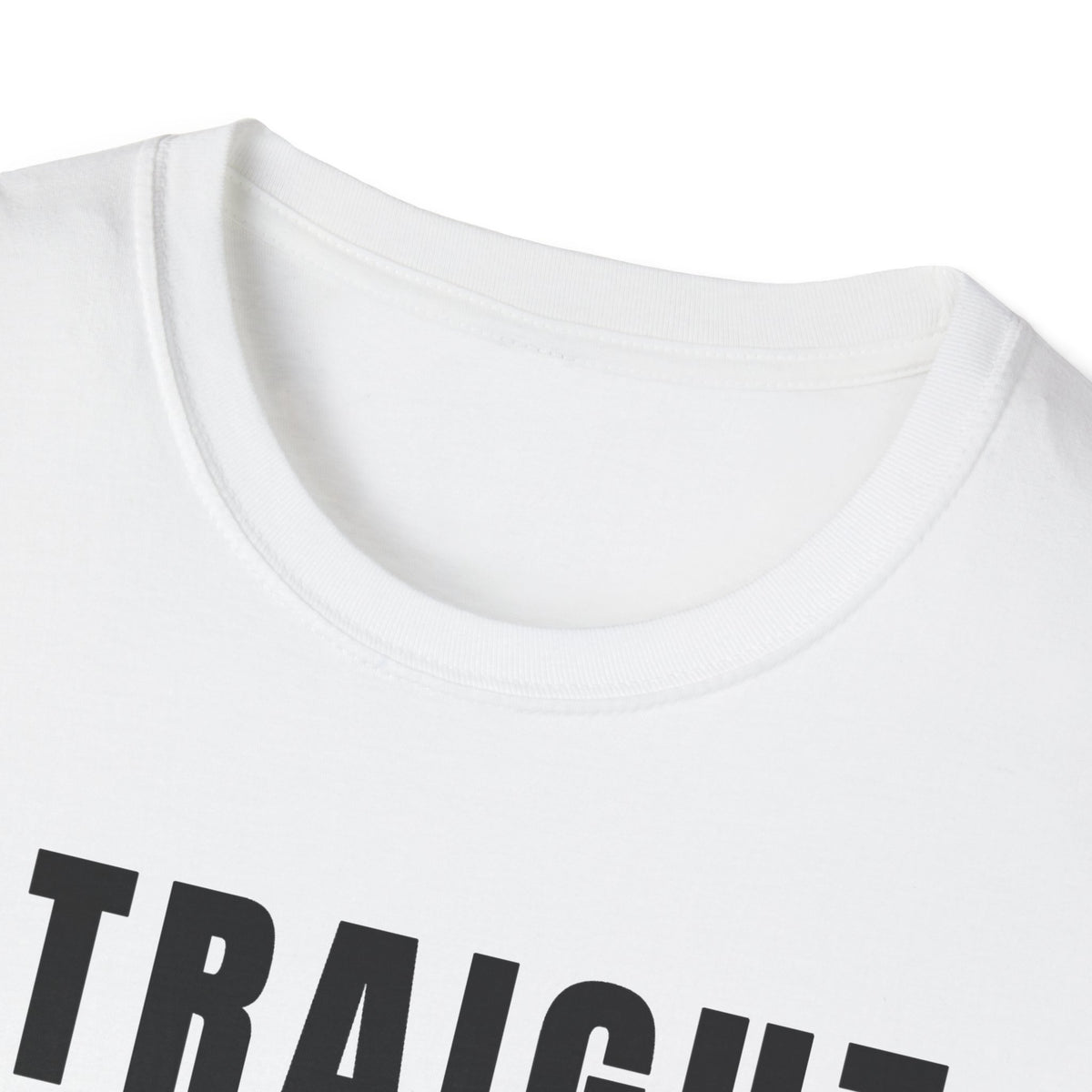Straight Pride - Male & Female Created He Them (Genesis 1:27 KJV) Unisex Softstyle T-Shirt